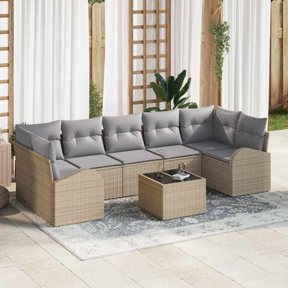 Tuin Sofa Set 55 X 55 X 37 Cm Poly Rattan