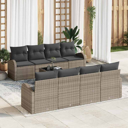 Tuin Sofa Set 55 X 55 X 37 Cm Poly Rattan