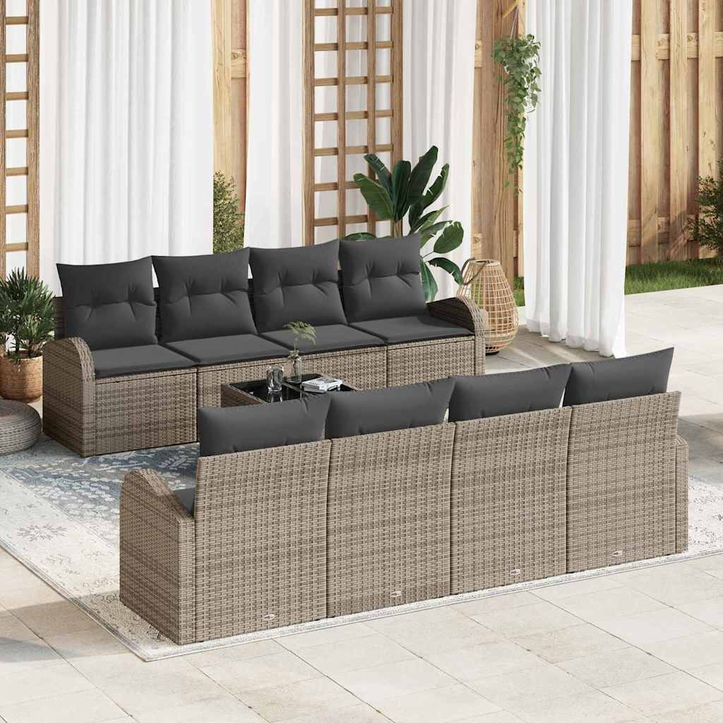 Tuin Sofa Set 55 X 55 X 37 Cm Poly Rattan