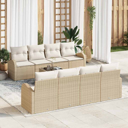 Tuin Sofa Set 55 X 55 X 37 Cm Poly Rattan
