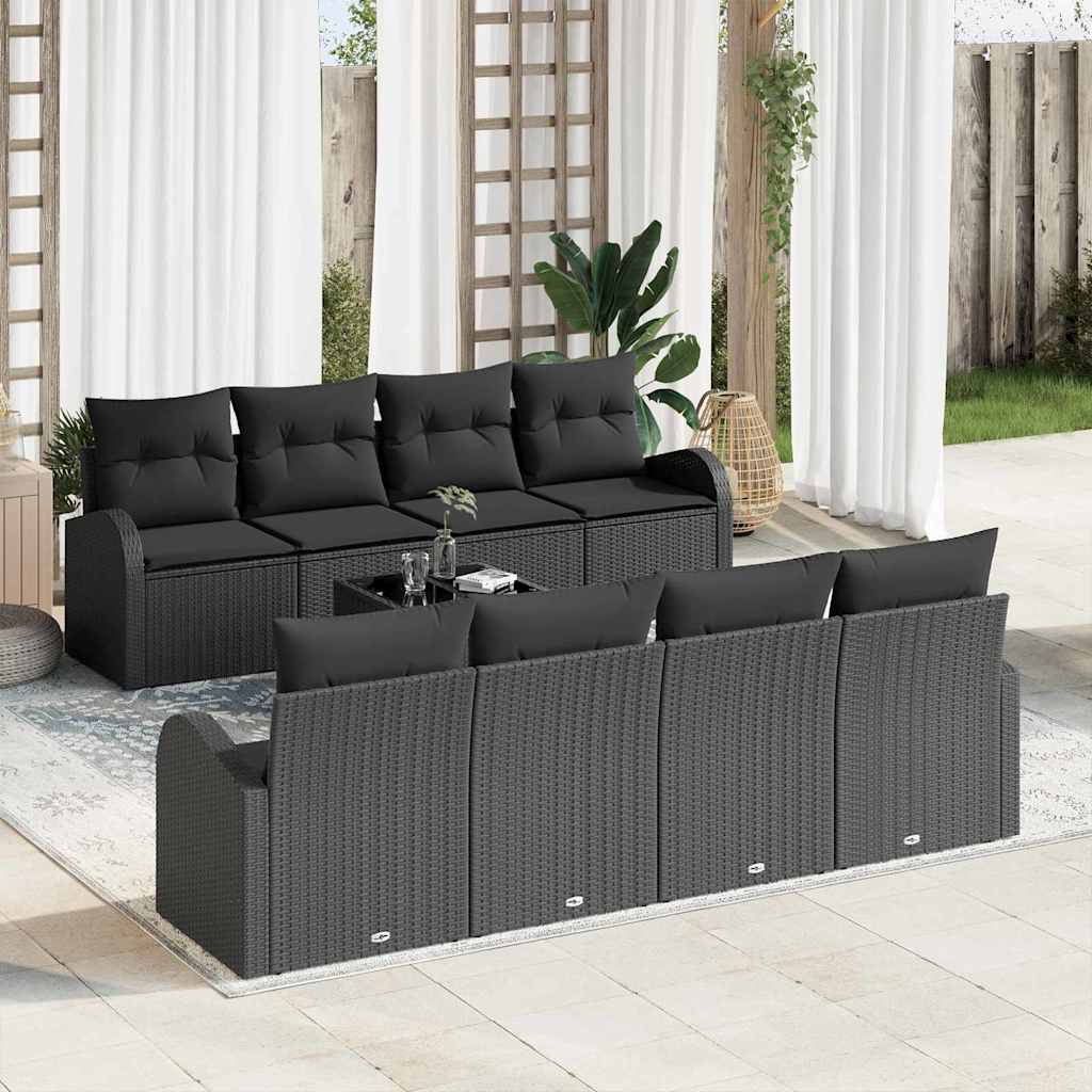 Tuin Sofa Set 55 X 55 X 37 Cm Poly Rattan