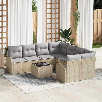 Tuin Sofa Set 55 X 55 X 37 Cm Poly Rattan