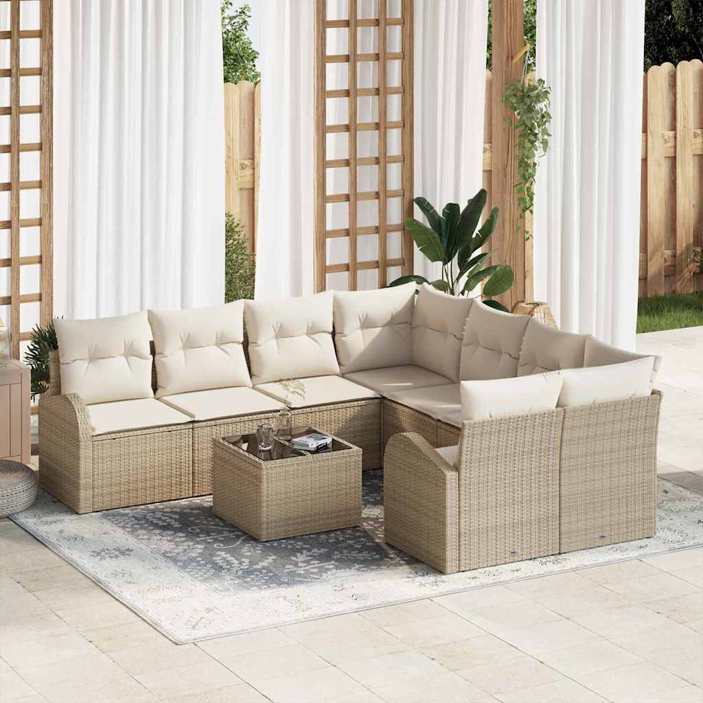 Tuin Sofa Set 55 X 55 X 37 Cm Poly Rattan