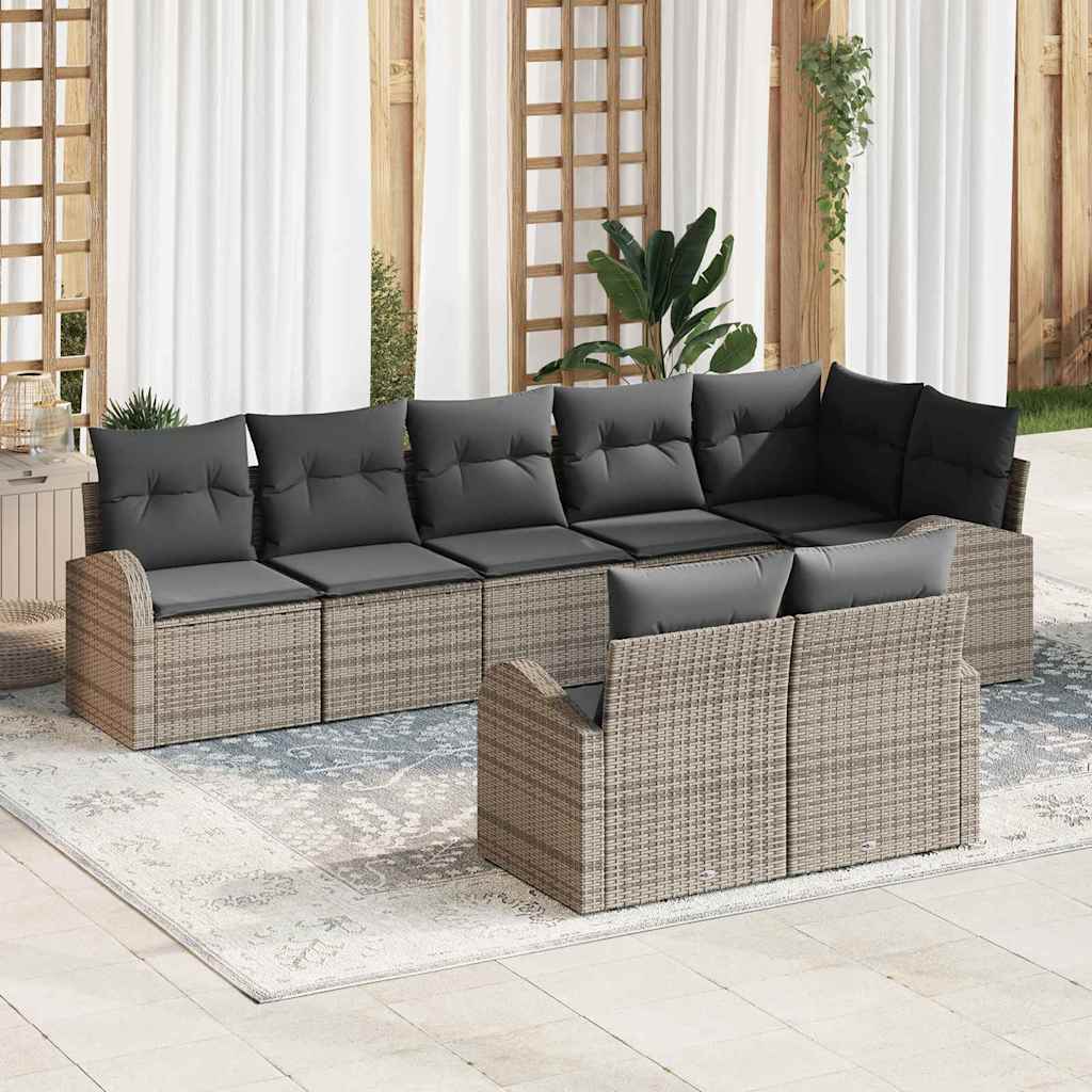 Tuin Sofa Set 8 Pcs Poly Rattan