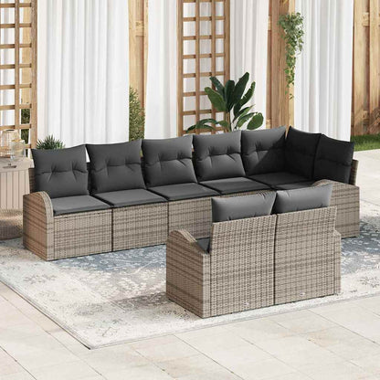 Tuin Sofa Set 8 Pcs Poly Rattan