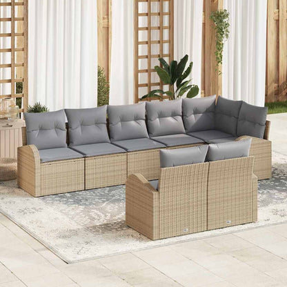 Tuin Sofa Set 8 Pcs Poly Rattan
