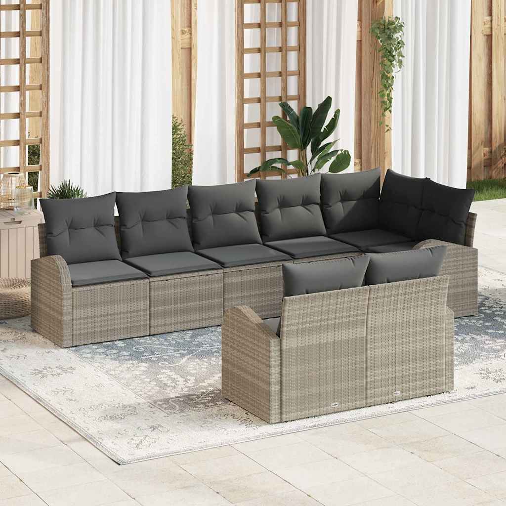 Tuin Sofa Set 8 Pcs Poly Rattan