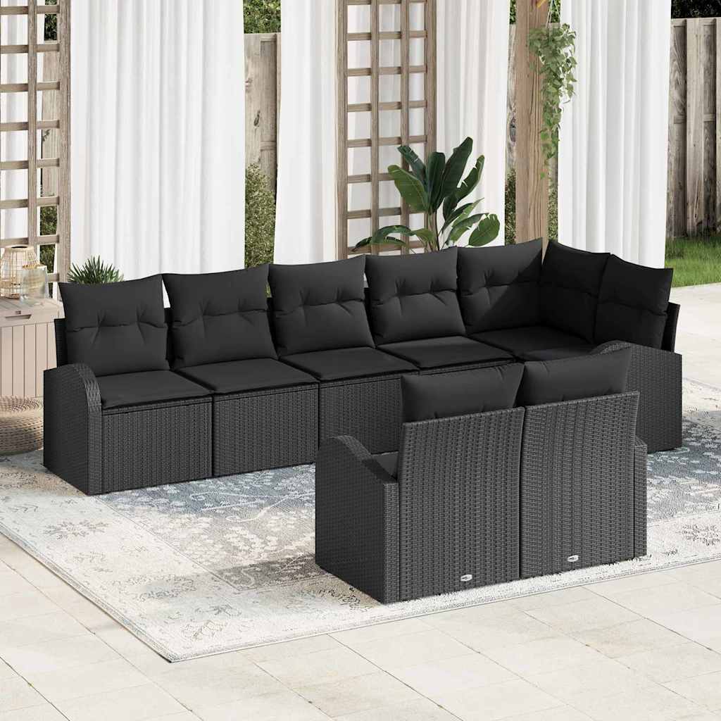 Tuin Sofa Set 8 Pcs Poly Rattan