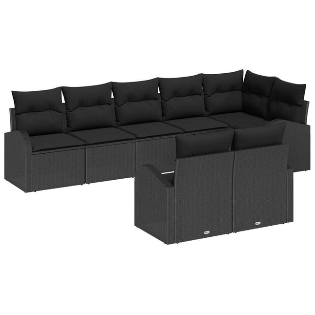 Tuin Sofa Set 8 Pcs Poly Rattan