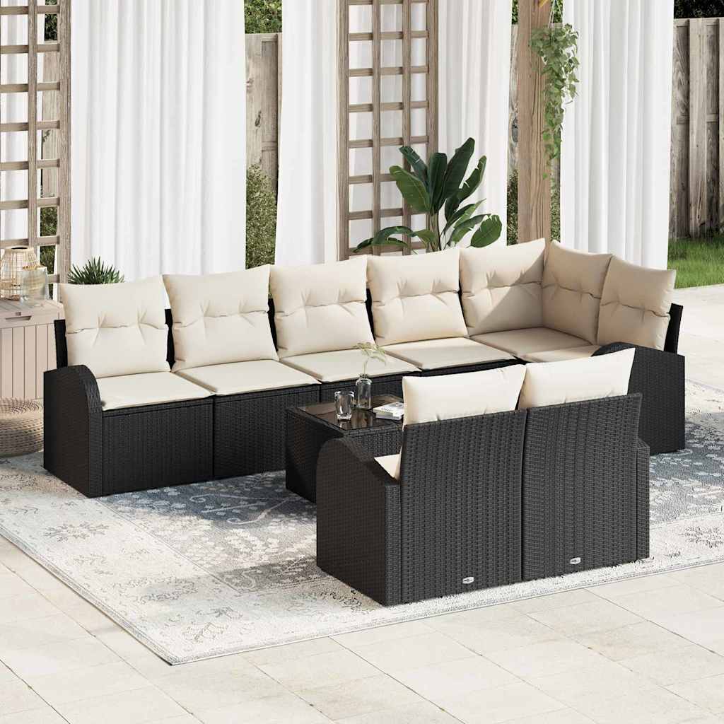 Tuin Sofa Set 8 Pcs Poly Rattan