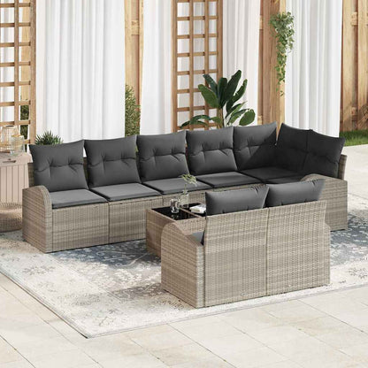 Tuin Sofa Set 8 Pcs Poly Rattan