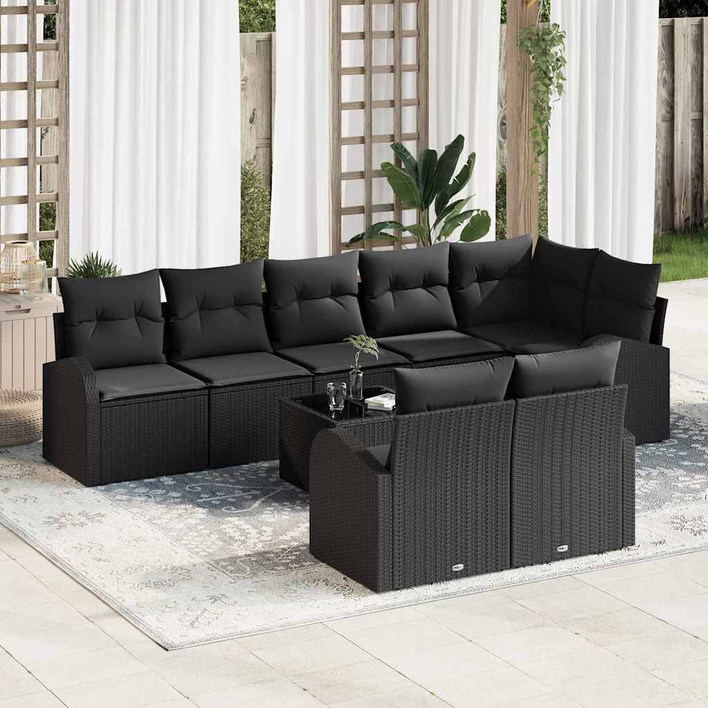 Tuin Sofa Set 8 Pcs Poly Rattan