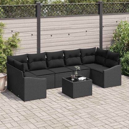 Bankstel Met Kussen 55 X 55 X 37 Cm Poly Rattan