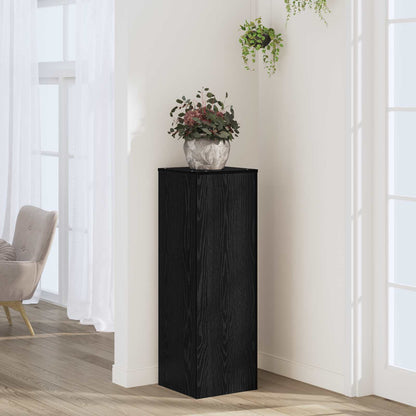 Plantenstandaard 33X33X100 Cm Bewerkt Hout Artisanaal