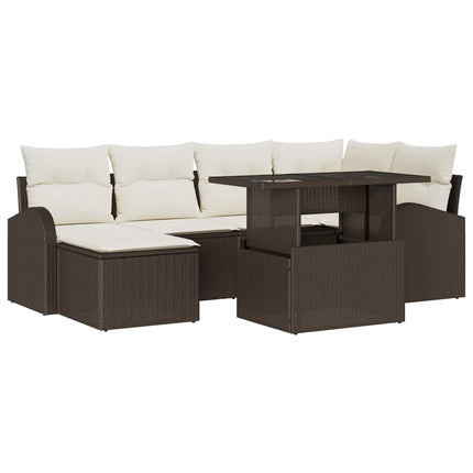 Tuin Sofa Set 7 St Poly Rattan