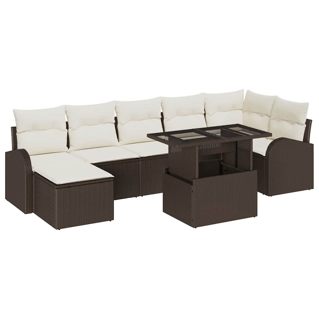 Tuin Sofa Set Met Kussen 8 Pcs