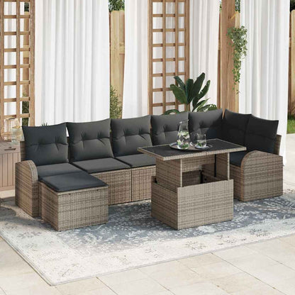 Tuin Sofa Set Met Kussen 8 Pcs