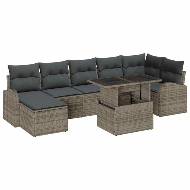 Tuin Sofa Set Met Kussen 8 Pcs
