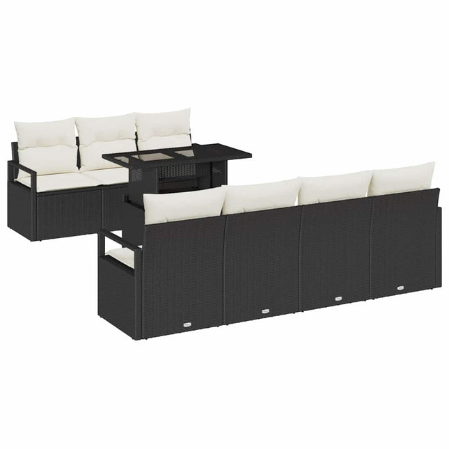 Tuin Sofa Set 8 St 7-Aantal Zitplaatsen