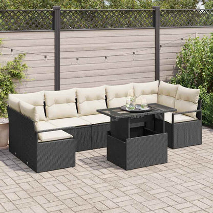 Tuin Sofa Set Met Kussen 8 Pcs Poly Rattan