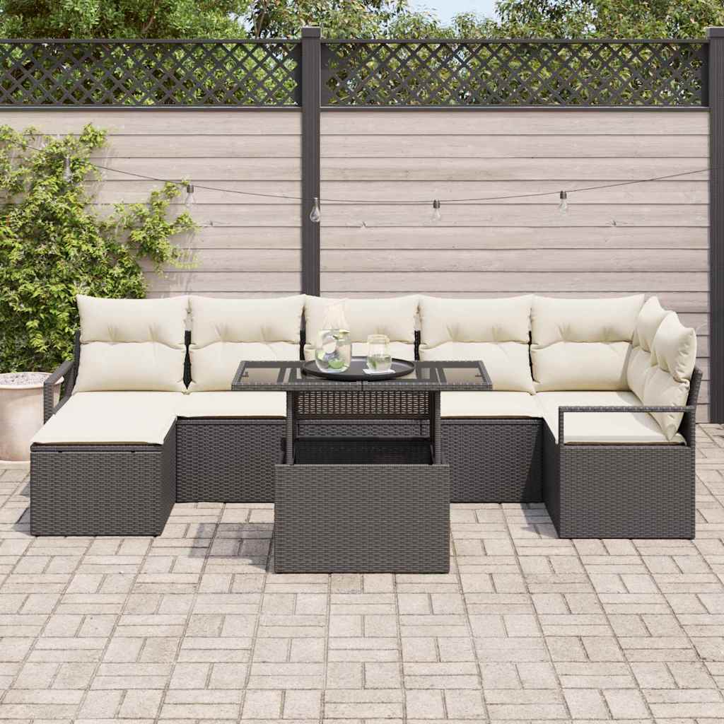 Tuin Sofa Set Met Kussen 8 Pcs