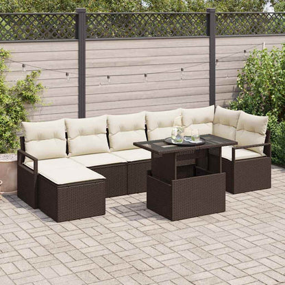 Tuin Sofa Set Met Kussen 8 Pcs