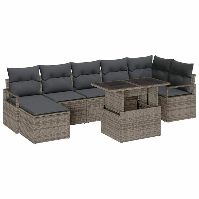Tuin Sofa Set Met Kussen 8 Pcs