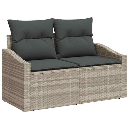 Tuin Sofa Set Met Kussen 6 Pcs