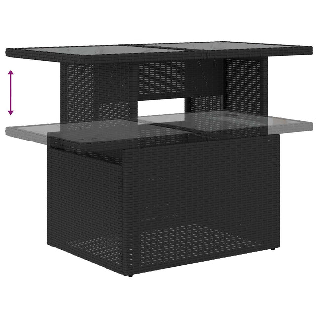 Tuin Sofa Set Met Kussen Met Opslag 6 Pcs