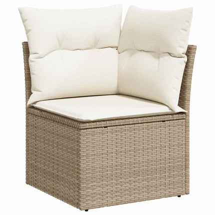 Tuin Sofa Set 7 St Beige En Crème Poly Rattan