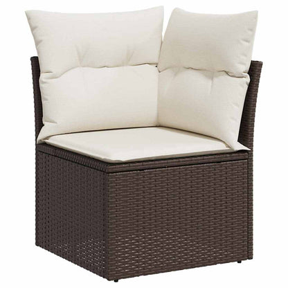 Tuin Sofa Set Met Kussen 8 Pcs Poly Rattan
