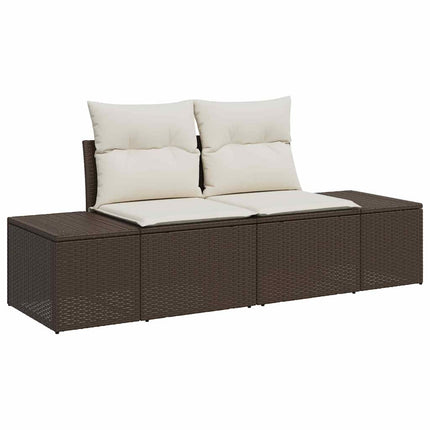 Tuin Sofa Set 7 St Poly Rattan