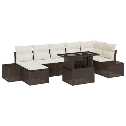 Tuin Sofa Set Met Kussen 8 Pcs