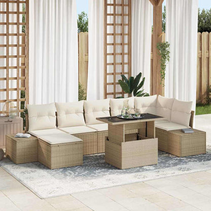 Tuin Sofa Set Met Kussen 8 Pcs