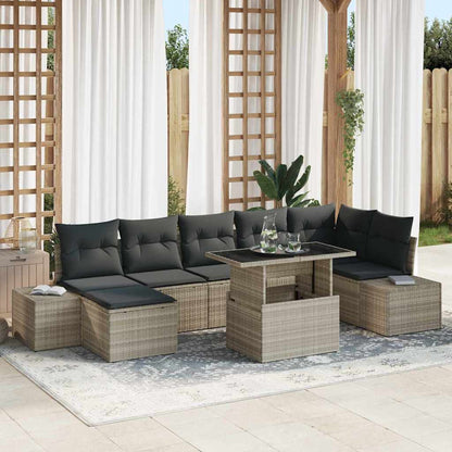 Tuin Sofa Set Met Kussen 8 Pcs