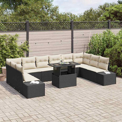 Tuin Sofa Set Met Kussen Met Opslag 11 Pcs