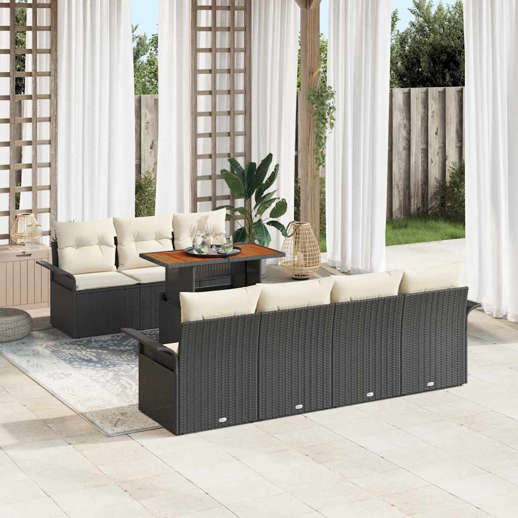 Tuin Sofa Set Met Kussen 8 Pcs