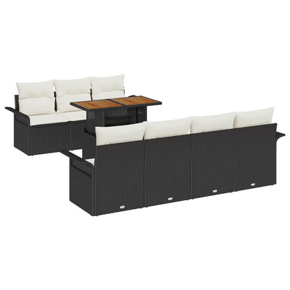 Tuin Sofa Set Met Kussen 8 Pcs