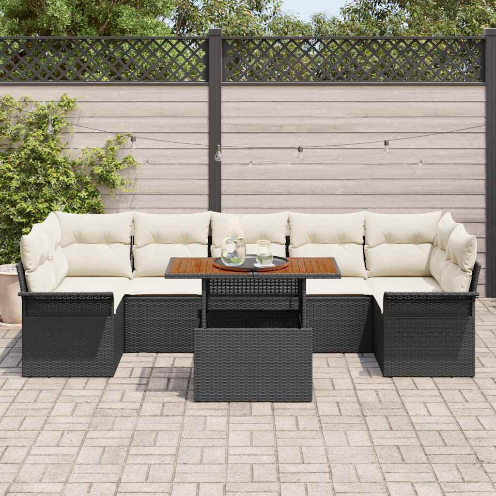 Tuin Sofa Set Met Kussen 8 Pcs