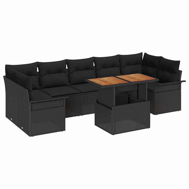 Tuin Sofa Set Met Kussen 8 Pcs