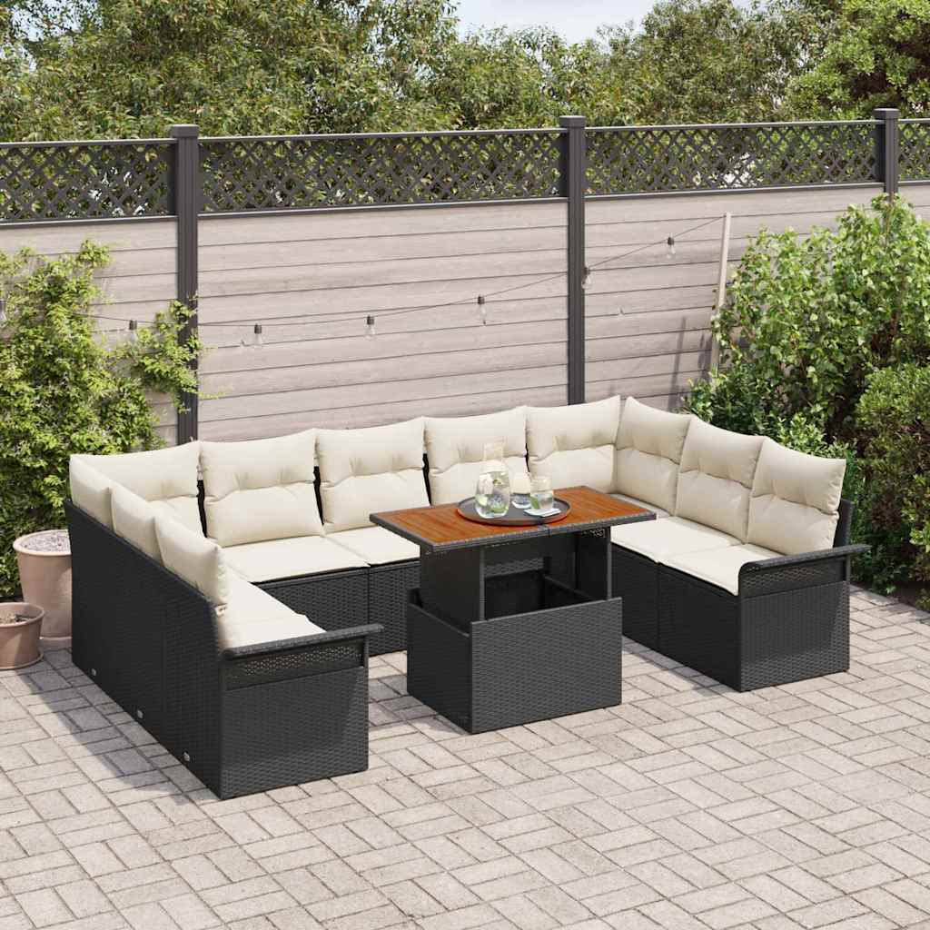 Tuin Sofa Set Met Kussen 10 Pcs