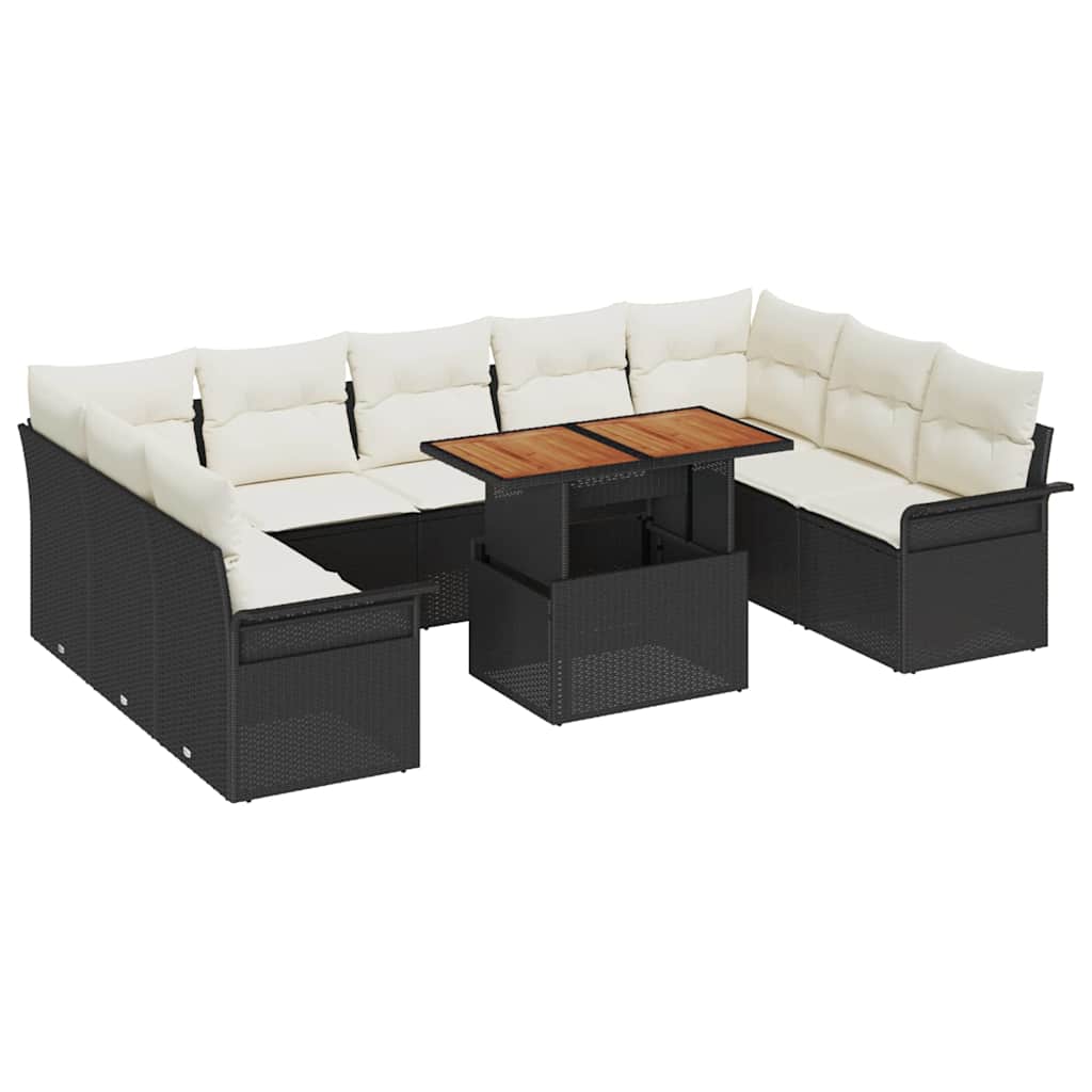 Tuin Sofa Set Met Kussen 10 Pcs