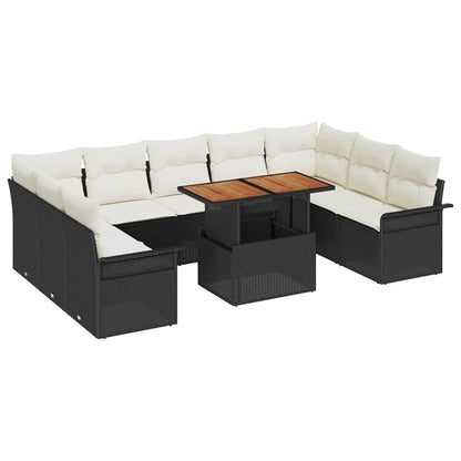 Tuin Sofa Set Met Kussen 10 Pcs