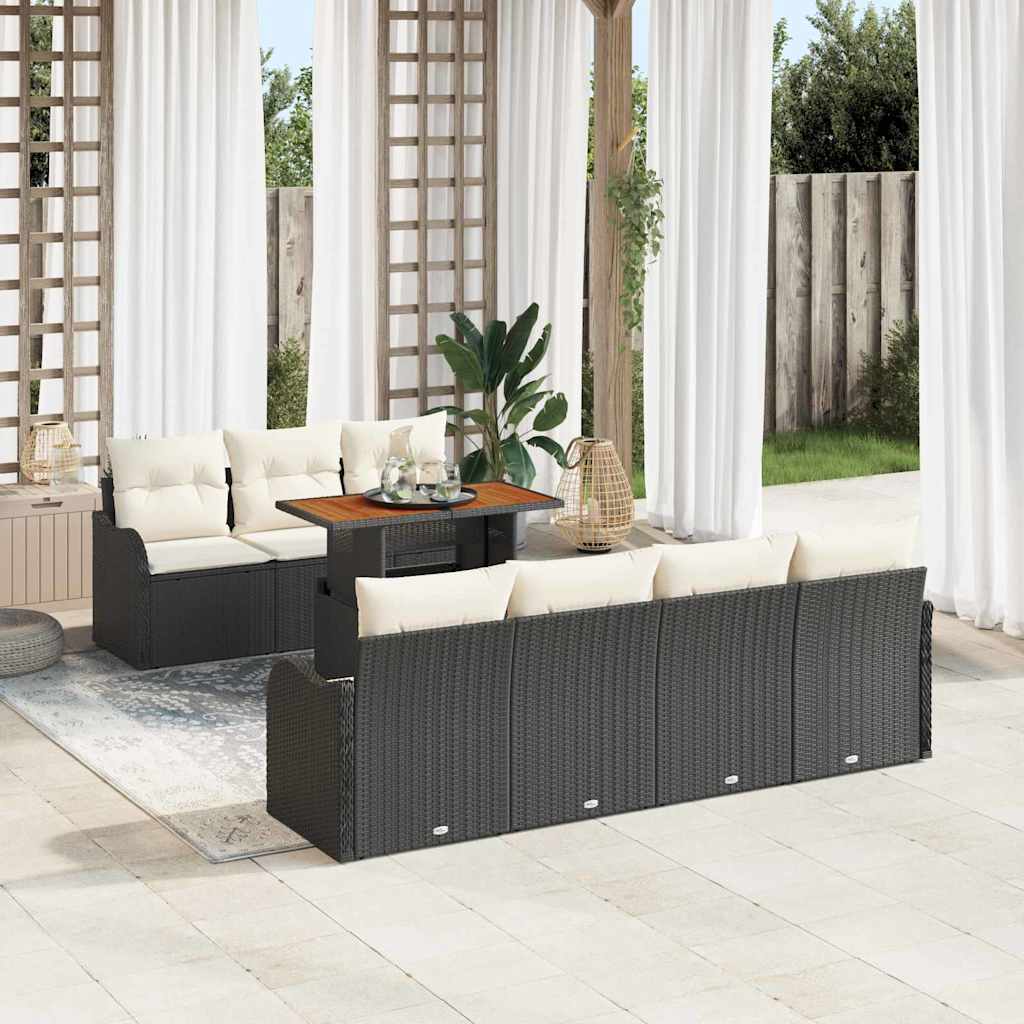 Tuin Sofa Set Met Kussen 8 Pcs