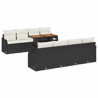 Tuin Sofa Set Met Kussen 7 Pcs