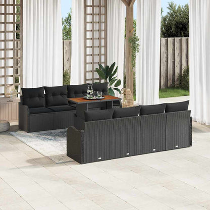 Tuin Sofa Set Met Kussen 7 Pcs