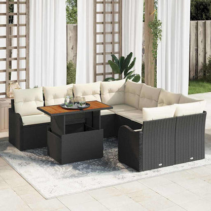 Tuin Sofa Set Met Kussen 7 Pcs