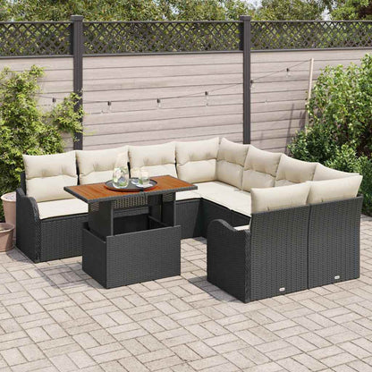 Tuin Sofa Set Met Kussen 7 Pcs
