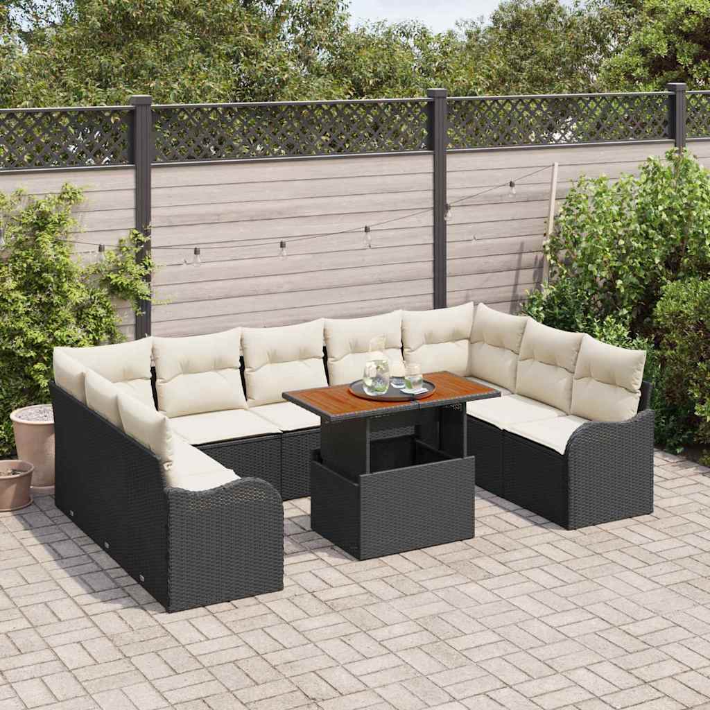 Tuin Sofa Set Met Kussen 10 Pcs