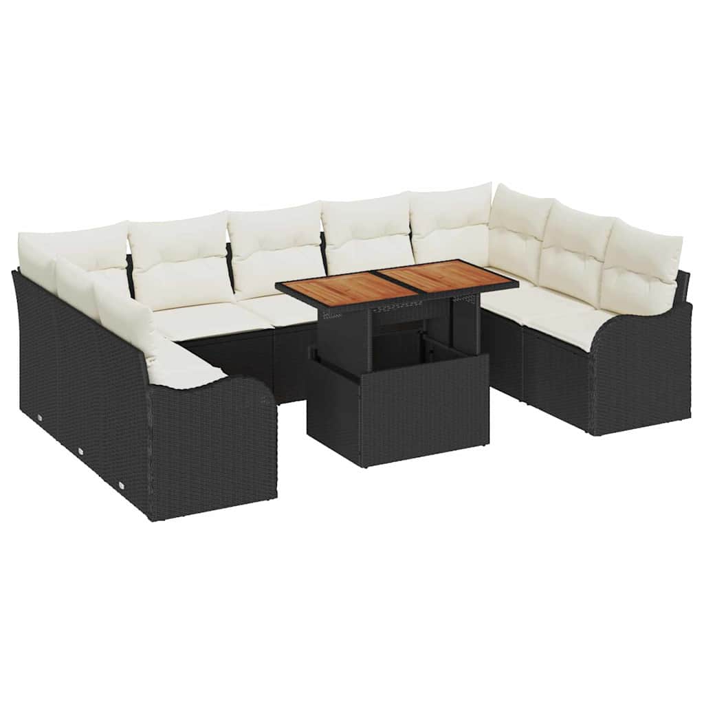 Tuin Sofa Set Met Kussen 10 Pcs
